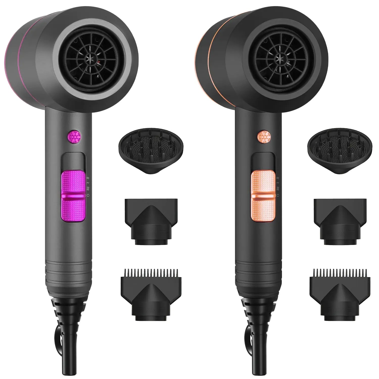 1800W Compact Hair Dryer with Diffuser