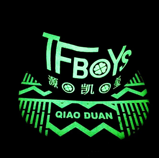 Glow-in-the-Dark Lettering Baseball Cap for Hip Hop