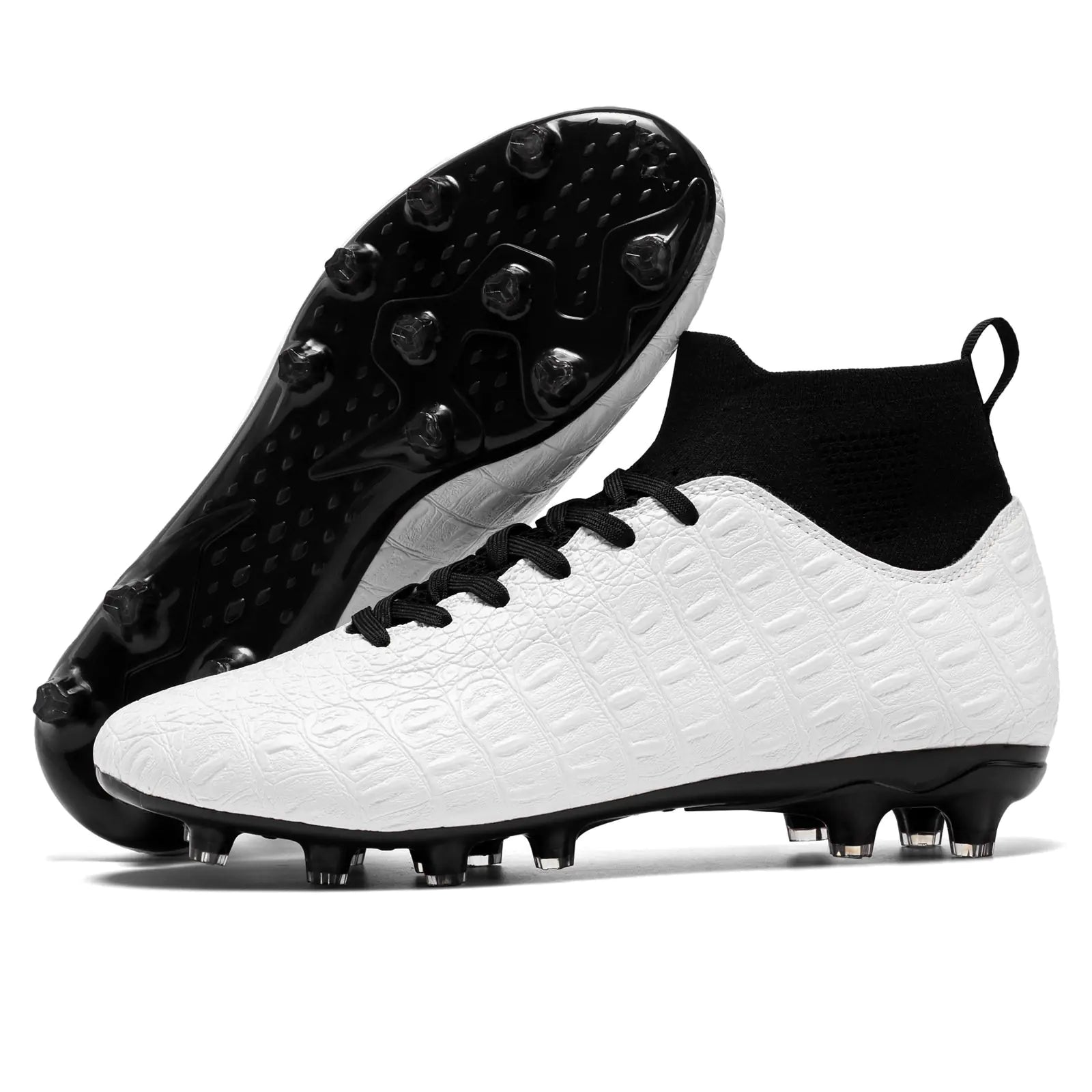 Men's High-Top Football Training Sock Shoes