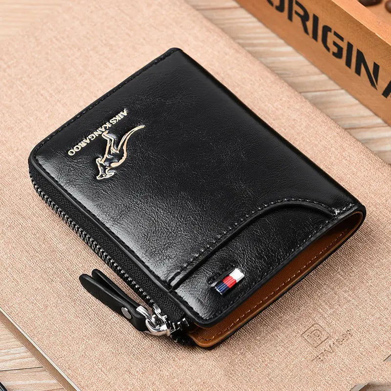 RFID Anti-Theft PU Leather Wallet