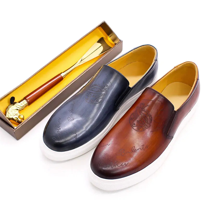 Fashionable Comfortable Casual Leather Shoes for Men