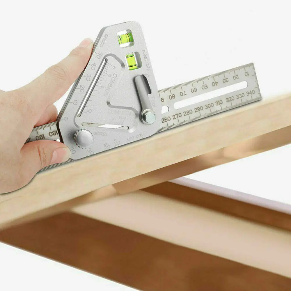Angle Ruler with Multi-Angle Measuring Function