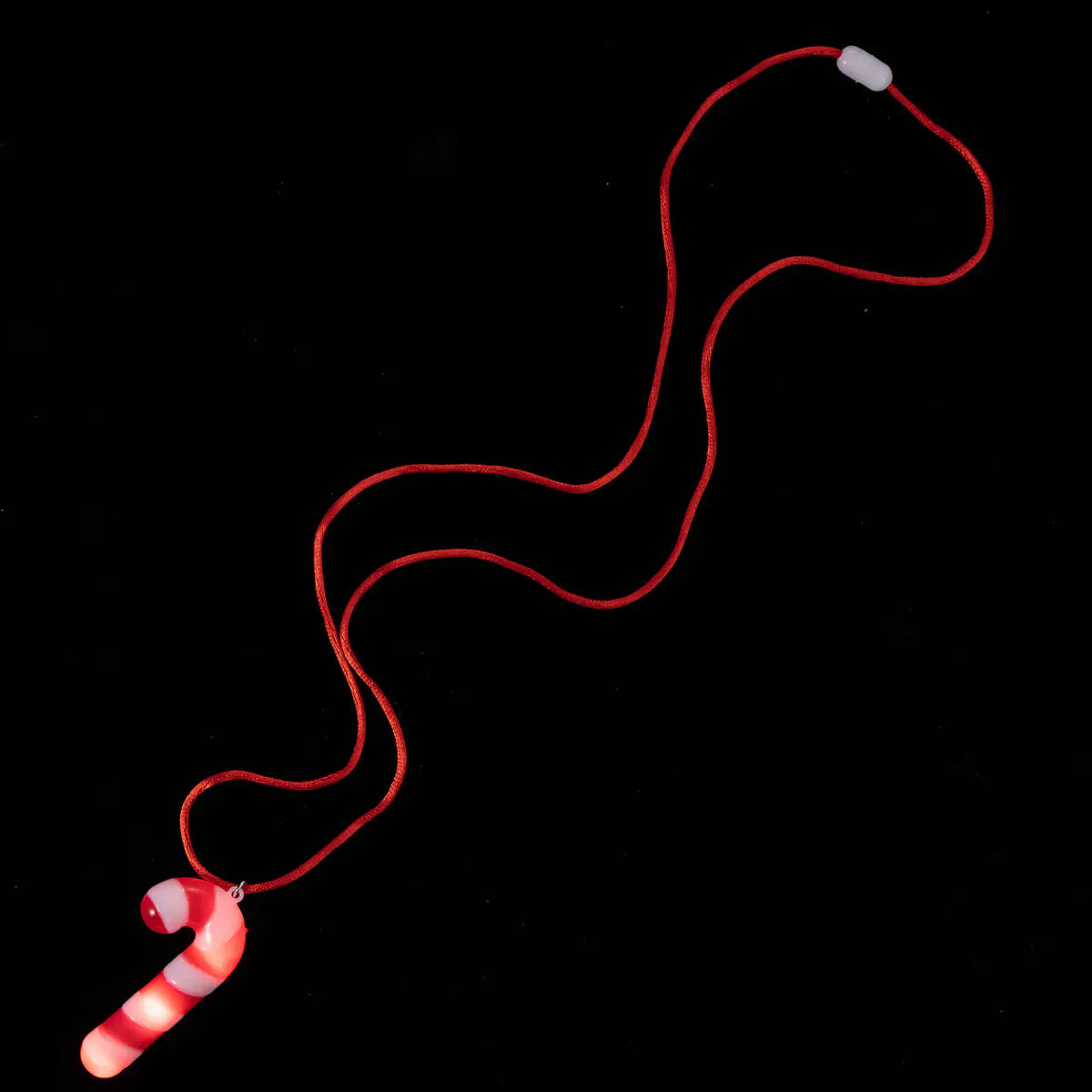 Cool Light Up Necklace with Santa and Christmas Tree