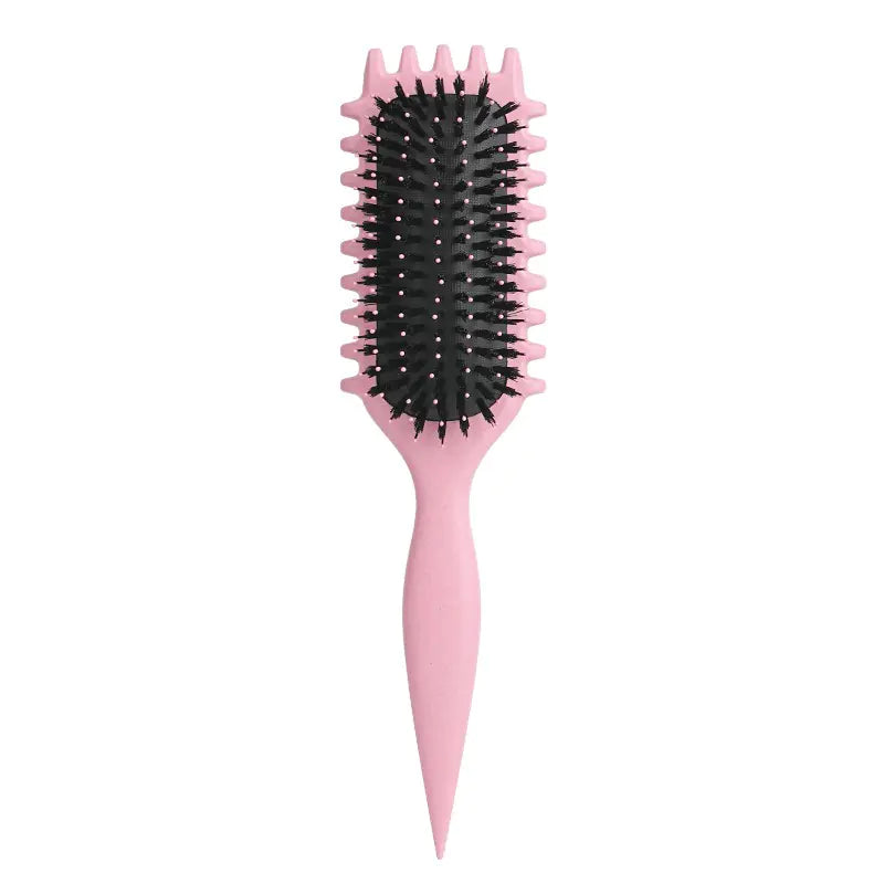 Bounce Shape Round Hairdressing Comb