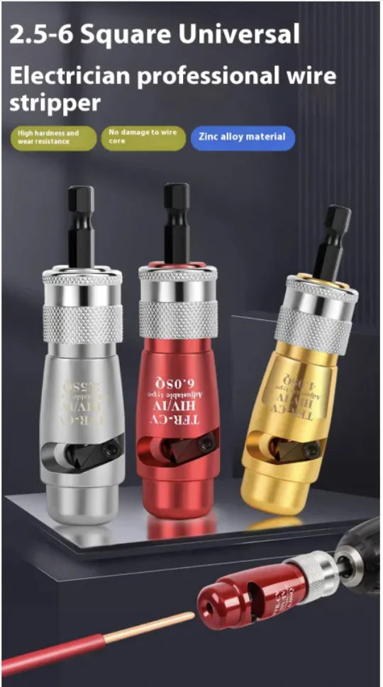 Rotating Electric Wire Stripper & Skinning Knife – Essential Electrical Tool