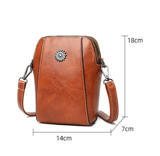 Mini Crossbody Vertical Phone Shoulder Bag