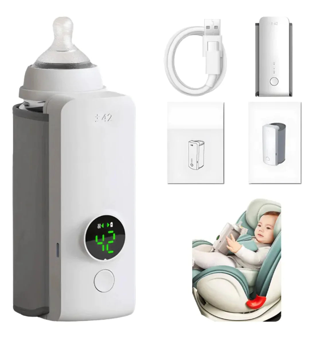 Portable Baby Bottle Warmer Bag