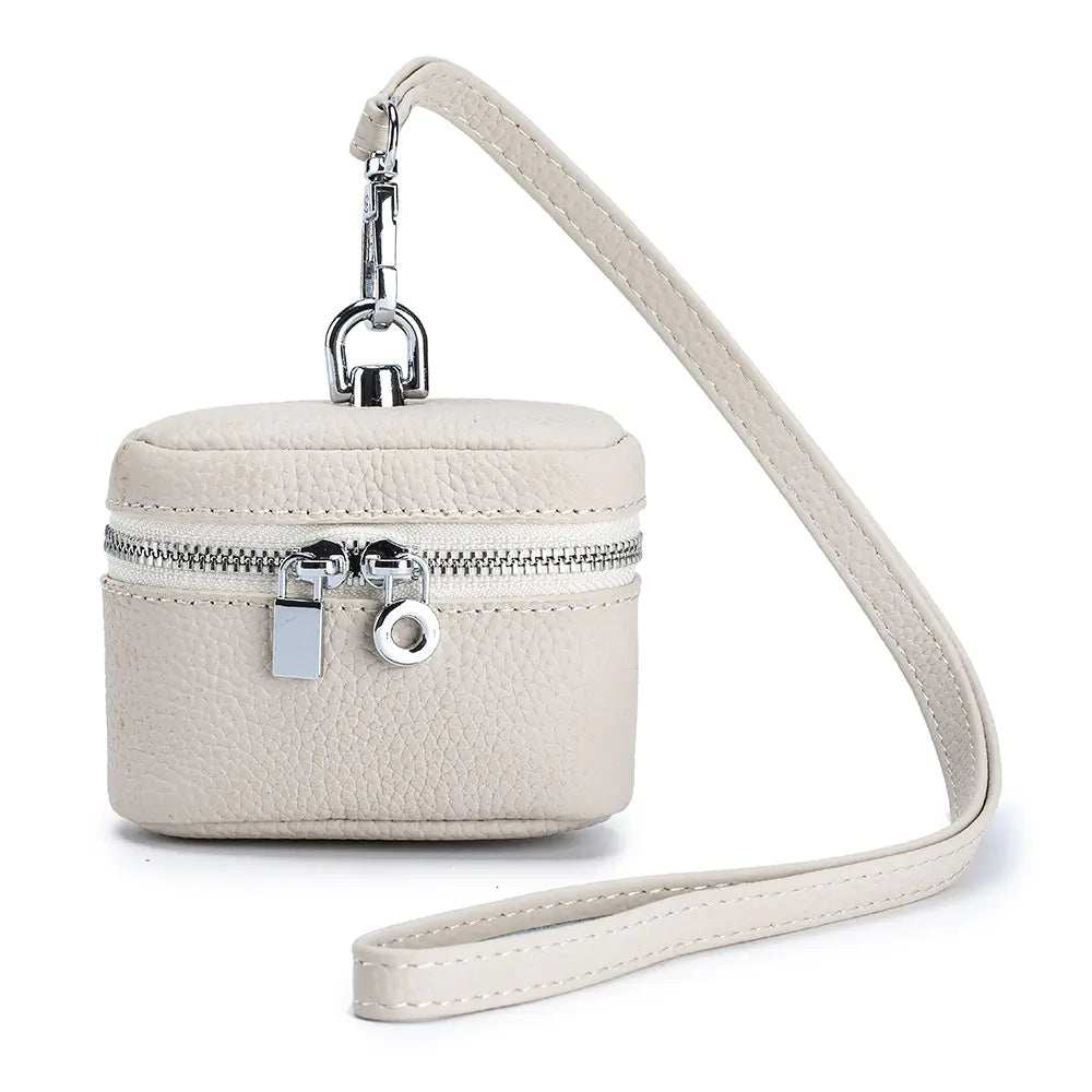 Leather Small Neck-hanging Coin Purse