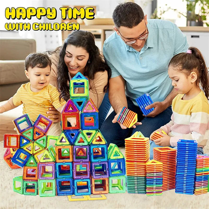 Magnetic Building Blocks Kids Construction Set