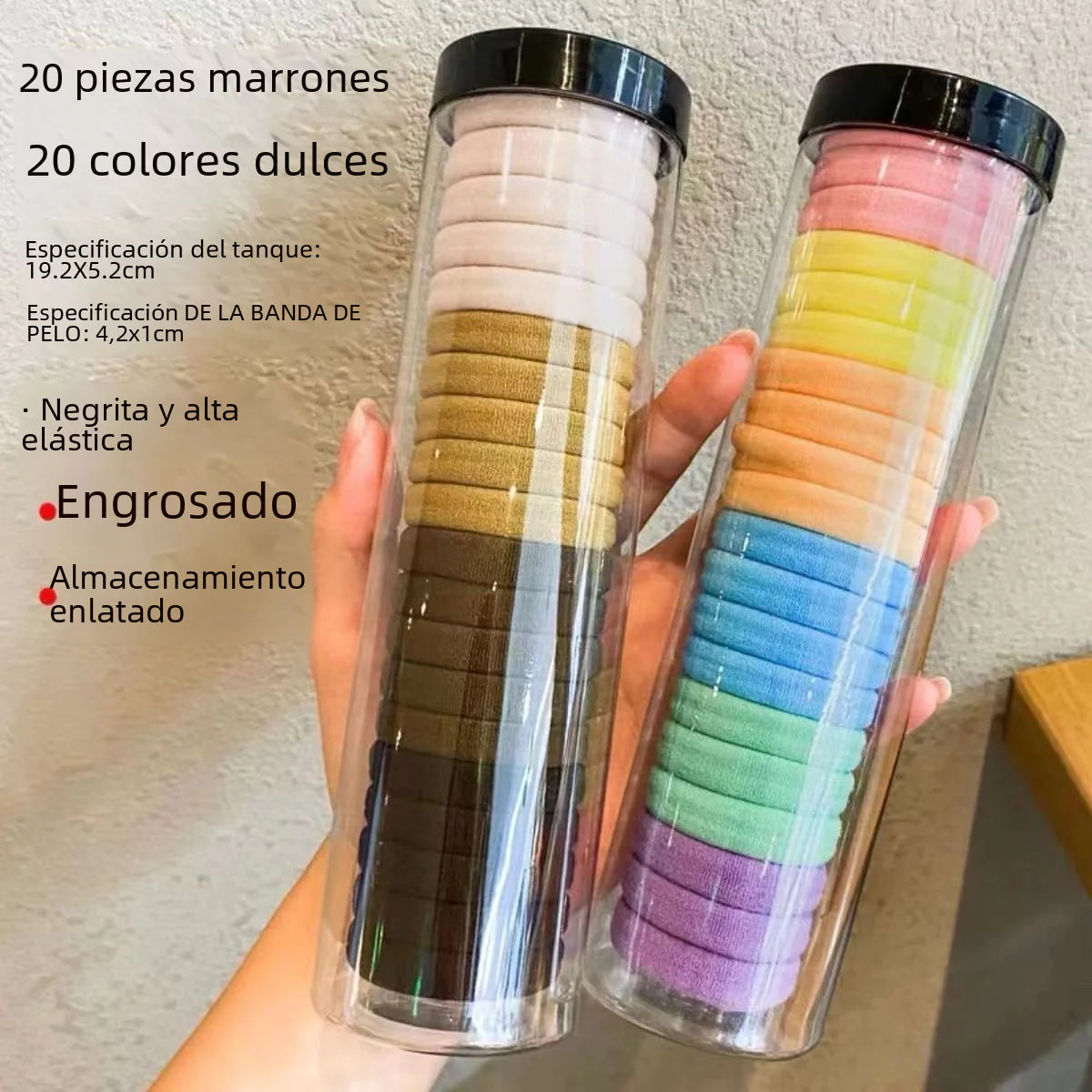 Wholesale New 20-Pack Elastic Hair Ties and Accessories