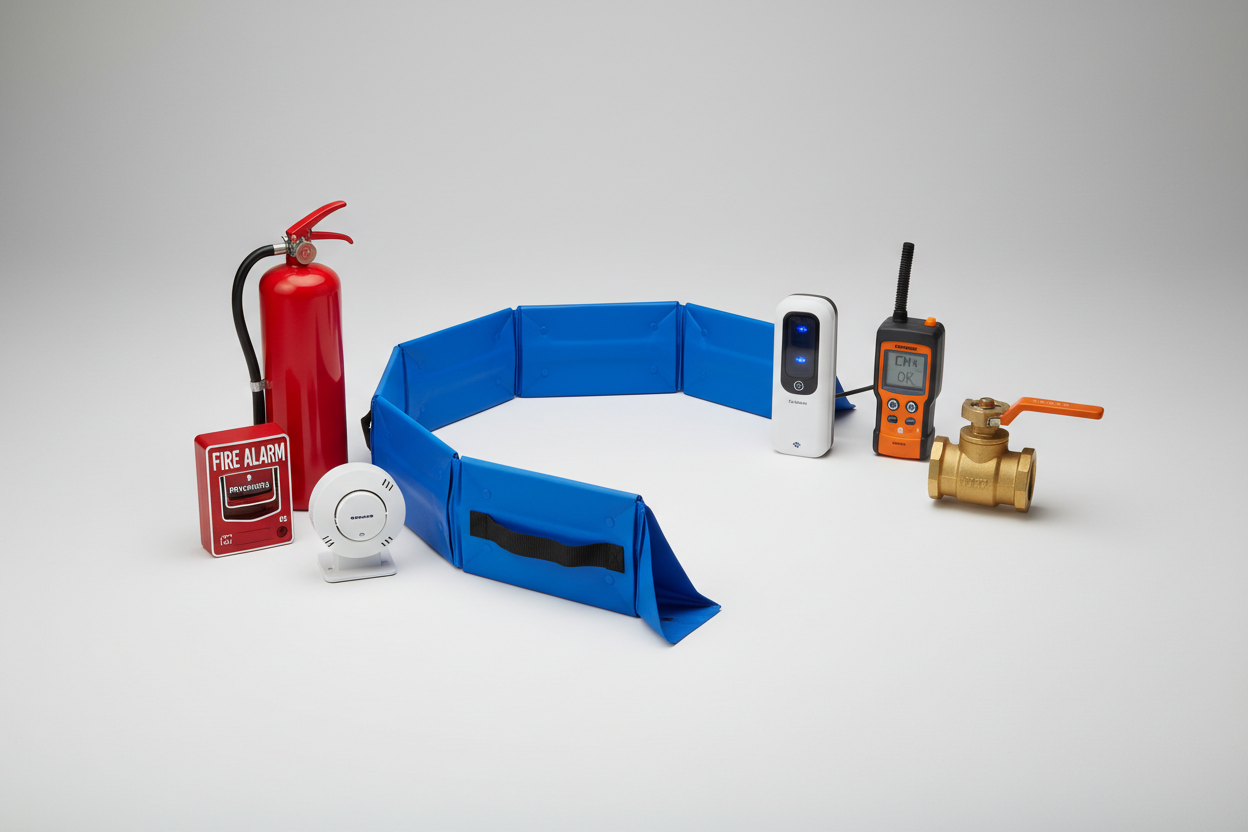 Flood. Fire & Gas Safety