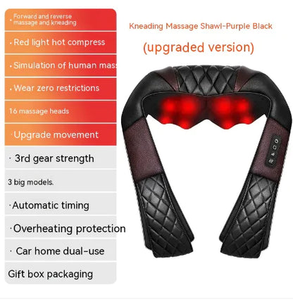 Electric Waist And Back Hot Compress Massager