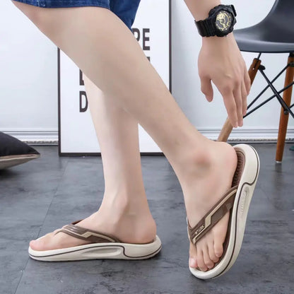 2024 Men's Casual Flip Flops with EVA Cushioning