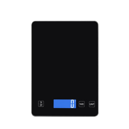 New USB Rechargeable Kitchen Scale with Glass Surface