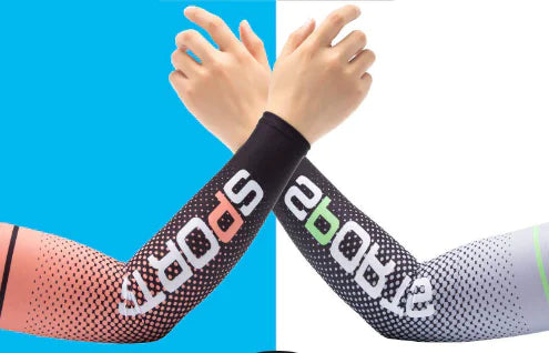 Cooling Sun Protection Ice Sleeves for Outdoor Activities