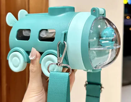 Boy's Cute Straw Car Cup