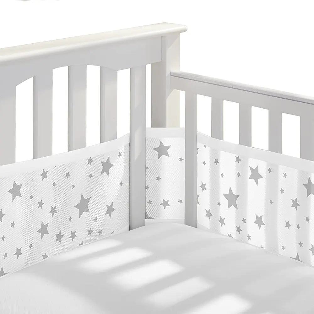 Breathable Baby Crib Bumper - Summer Collection