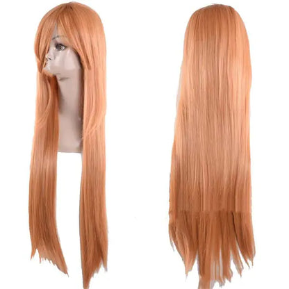 Long Straight Anime Wig with Natural Look
