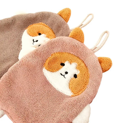 Superfine Gauze Cartoon Flower Handkerchief (1 Piece)