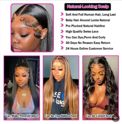 Long HD Lace Front Wig