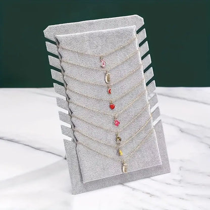 Stylish Freestanding Necklace Storage Rack for Jewelry