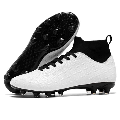 Men's High-Top Football Training Sock Shoes