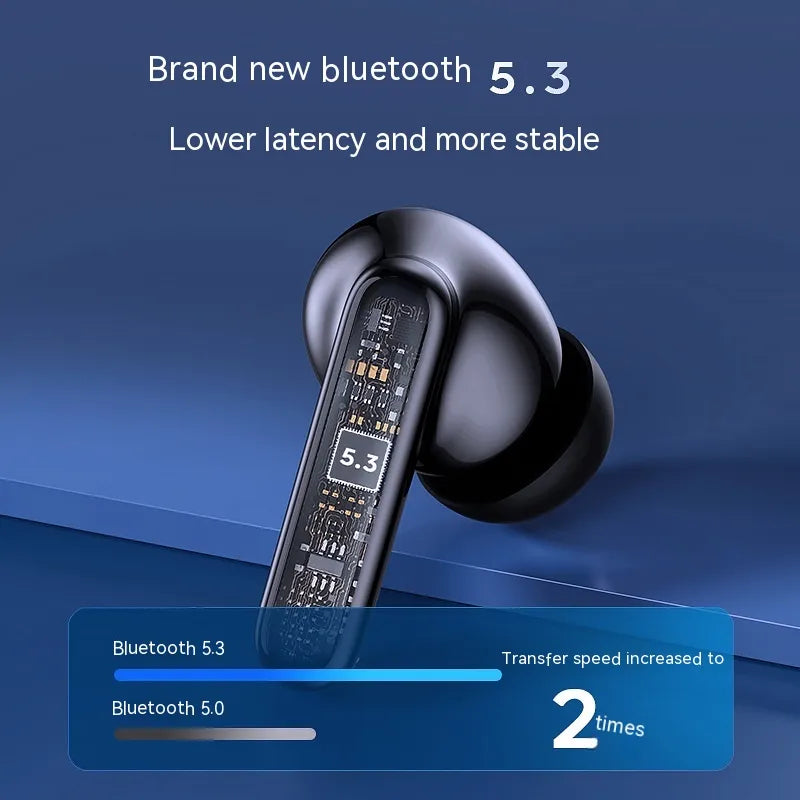 Wireless Bluetooth Noise-Cancelling In-Ear Headphones