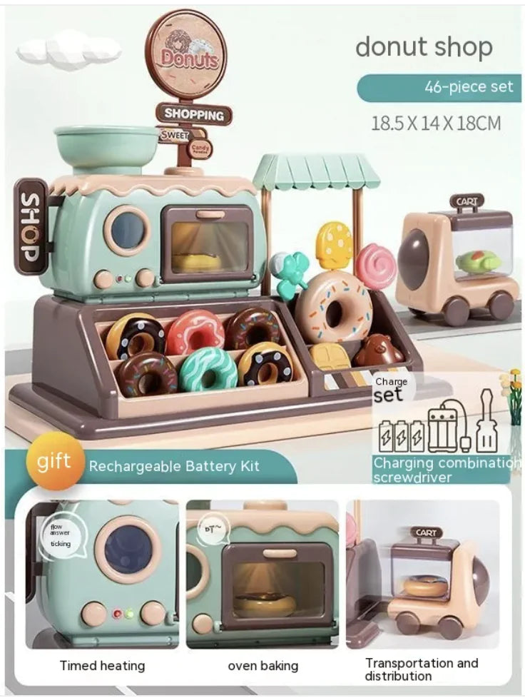 Kids’ Vending Machine & Cash Register Play Set