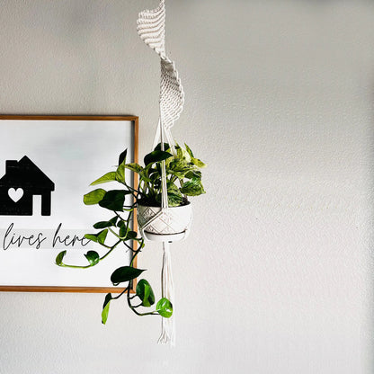 Nordic Plant Hanging Basket Tapestry Bohemian Decor