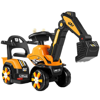 New Electric Excavator Toy for Kids Aged 1-3 Years
