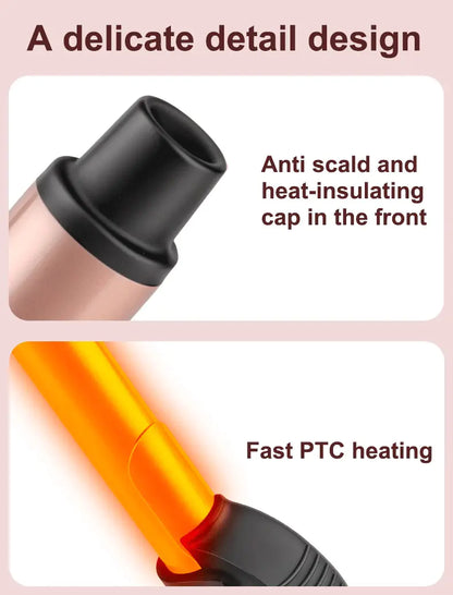 Automatic LCD Curling Iron 25mm Temperature Control