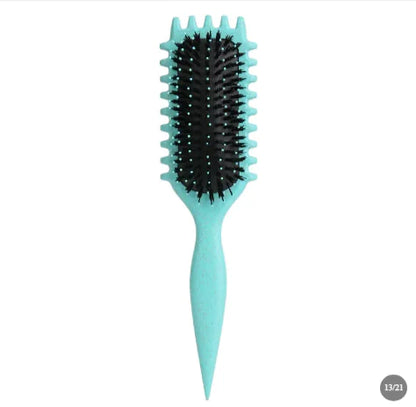 Bounce Shape Round Bristle Hair Brush