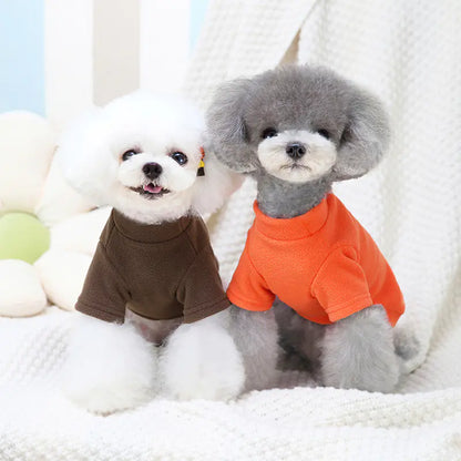 Medium Dog Fleece Clothes for Restaurant Wear