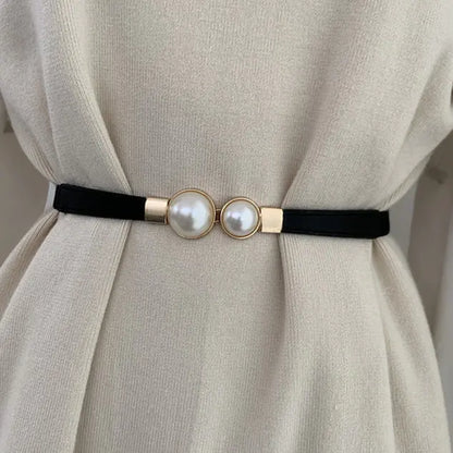 New Pearl Decorative Belt for Women - Versatile and Stylish