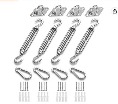 304 Stainless Steel Diamond Buckle for Outdoor Canopy