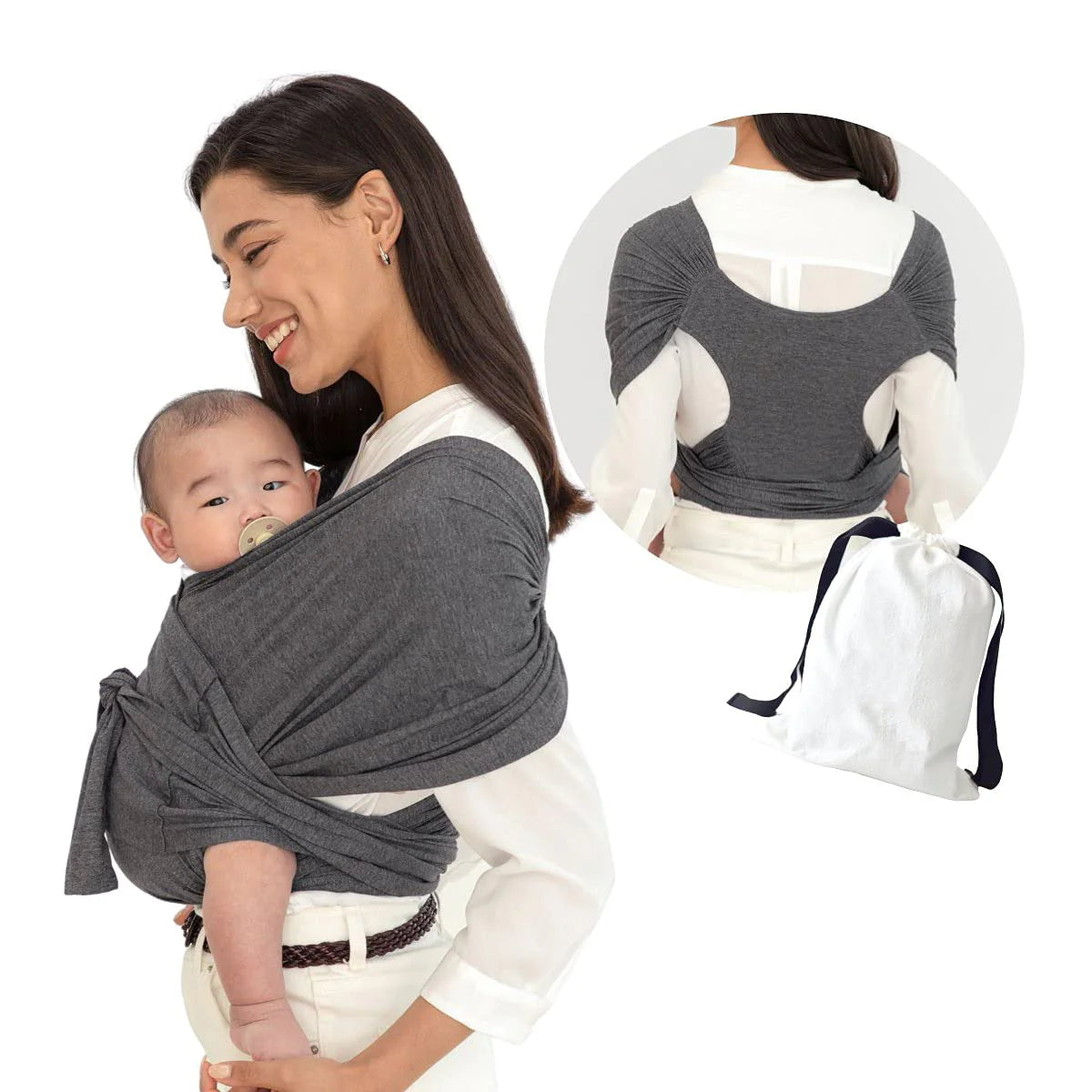 Summer Cotton Cross Simple Baby Carrier