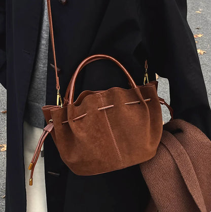 Minimalist PU Leather Crossbody Bag