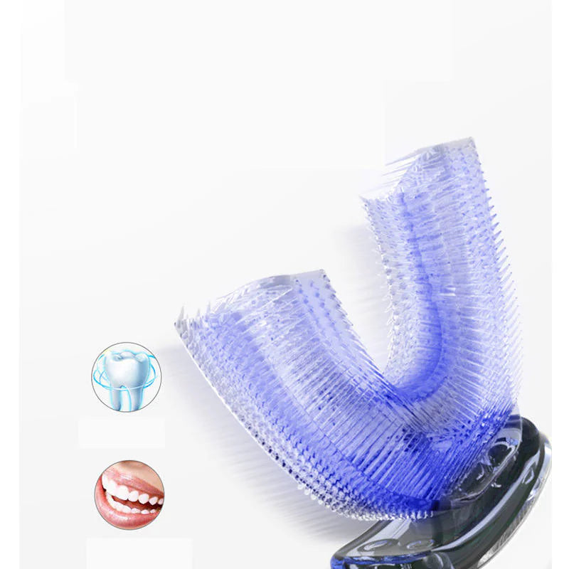 USB U-Type Silicone Tooth Cleaning Device