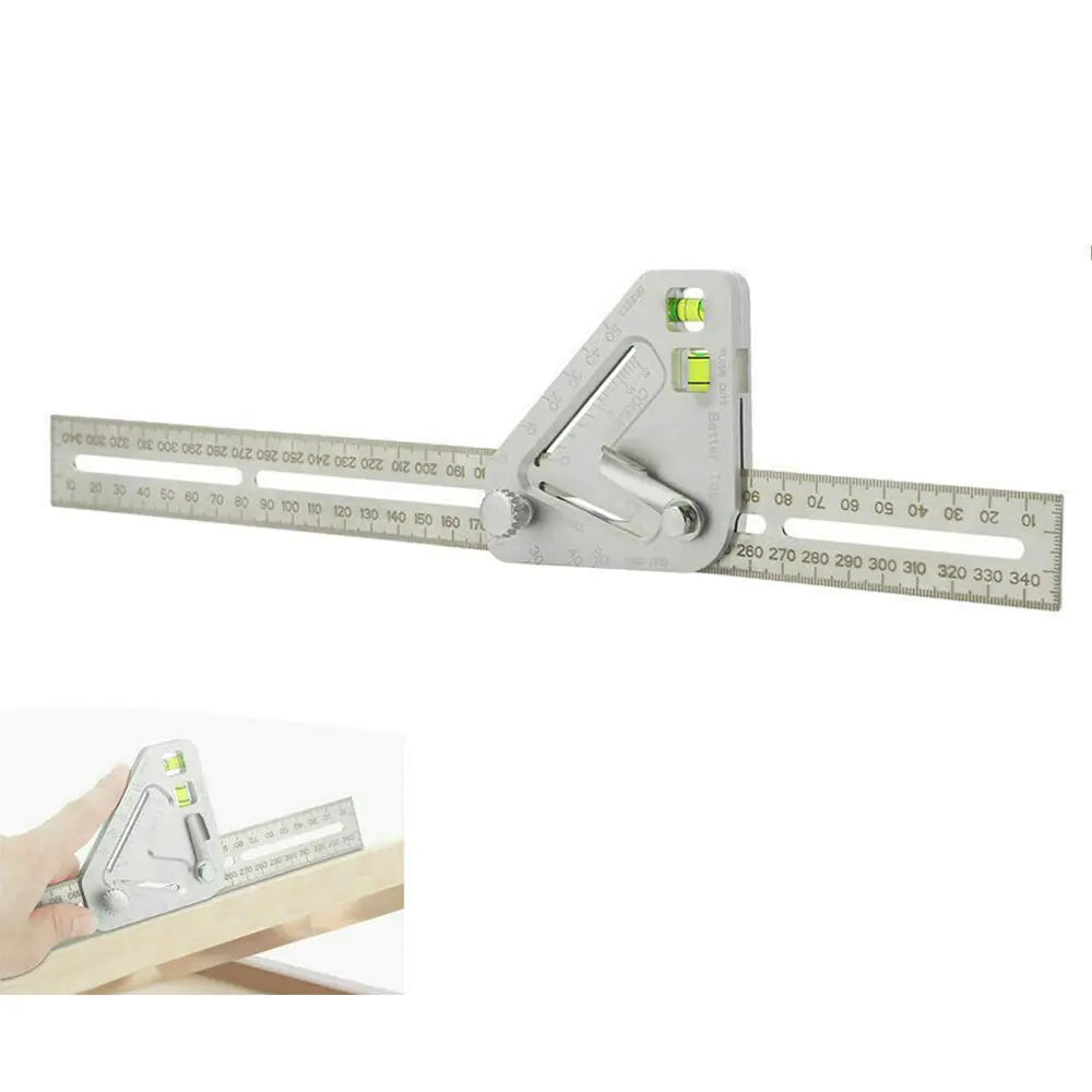 Angle Ruler with Multi-Angle Measuring Function