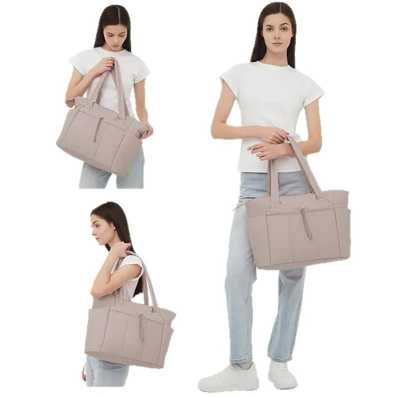 Women's Nylon Casual Tote Handbag