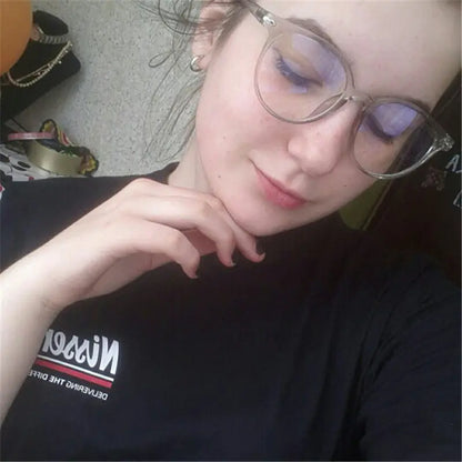 Stylish PC Frame Glasses for Students (Model 15959)