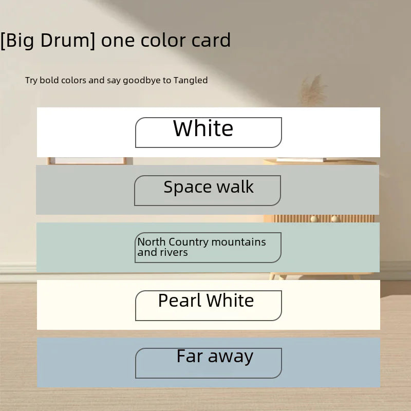 Orange Wall Paint - Water-Based Latex for Home Use