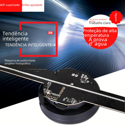 Upgraded 3D Holographic LED Fan Display Screen