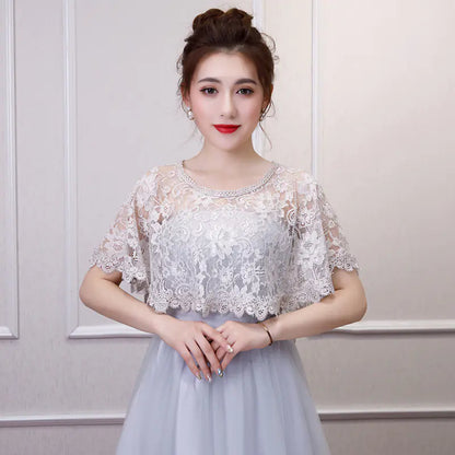 Bride Wedding Shawl Lace Summer Veil in Various Colors