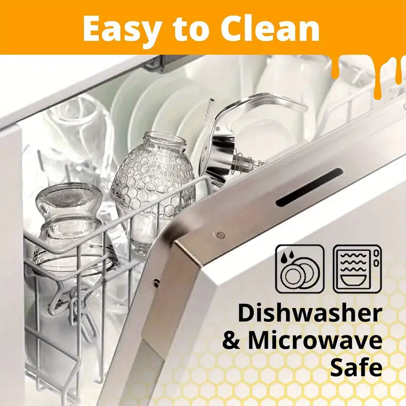 Honey Separator with No Drip Design and Large Capacity