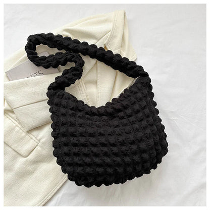 Pleated Cloud Underarm Bag