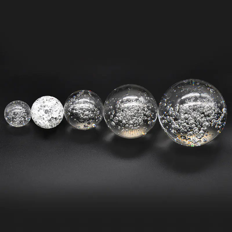 Bubble Ball Ice Crack Fountain Accessory - Multiple Sizes