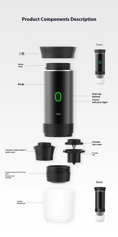 Portable Wireless Coffee Maker