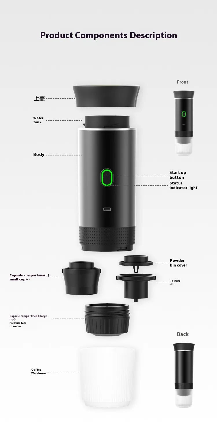 Portable Wireless Coffee Maker