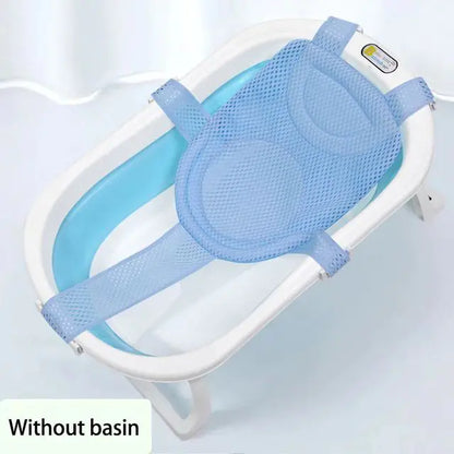 Adjustable Non-Slip Bath Net for Newborns and Babies